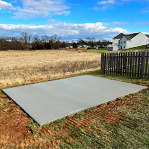 Hot Tub Concrete Base Foundation